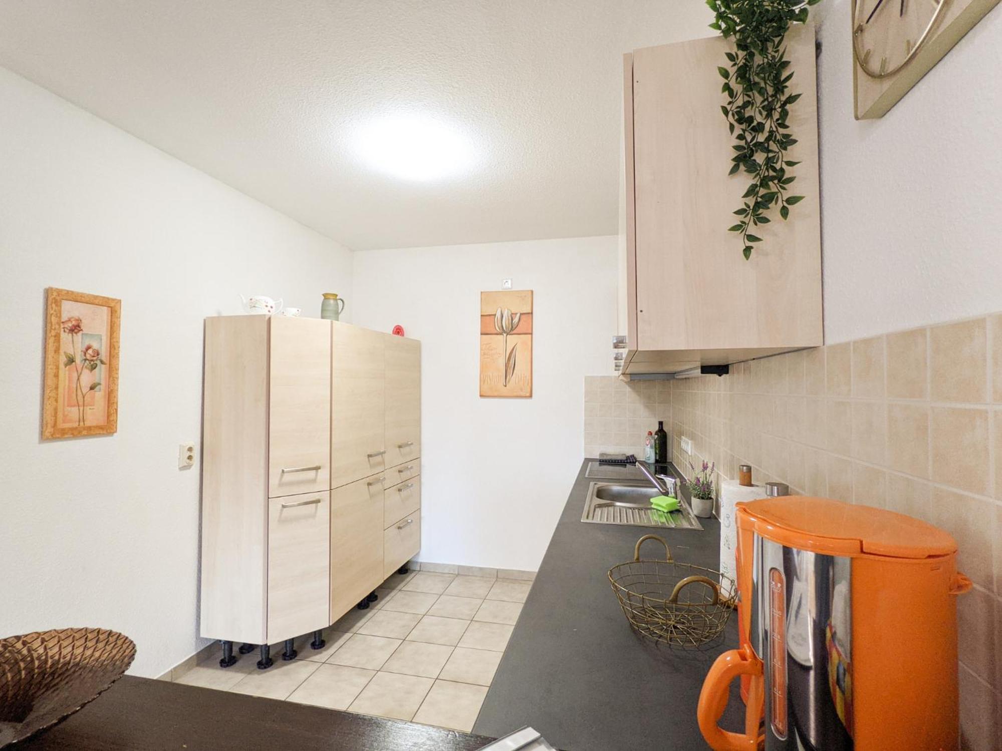W5 - Urlaubsmagie - Wohnung Mit Grill, Terrasse & Pool Lichtenhain  Luaran gambar
