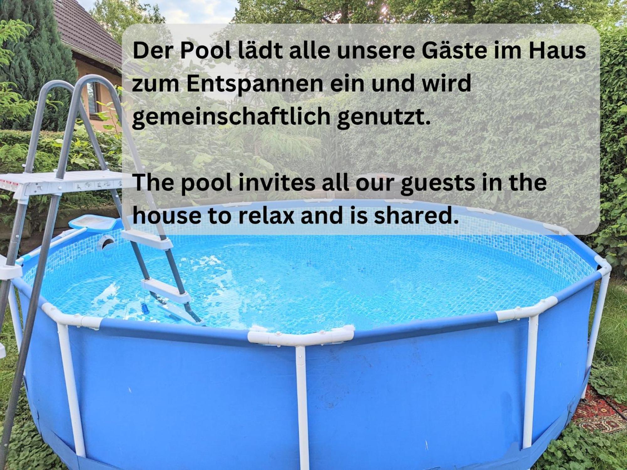W5 - Urlaubsmagie - Wohnung Mit Grill, Terrasse & Pool Lichtenhain  Luaran gambar
